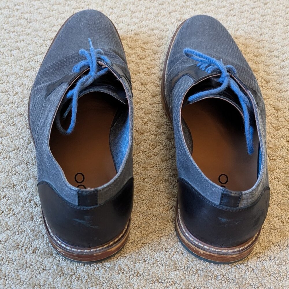 Aldo Men's Canvass Oxford Shoe - Size 11 - Picture 3 of 6